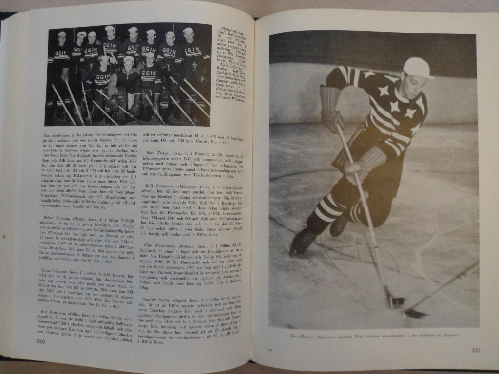 фотоальбом Летопись шведского и мирового спорта 1950 г. 4