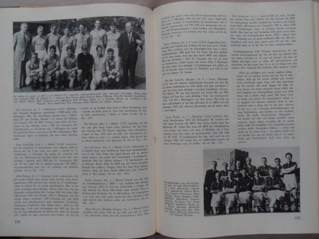 фотоальбом Летопись шведского и мирового спорта 1954 г. 3