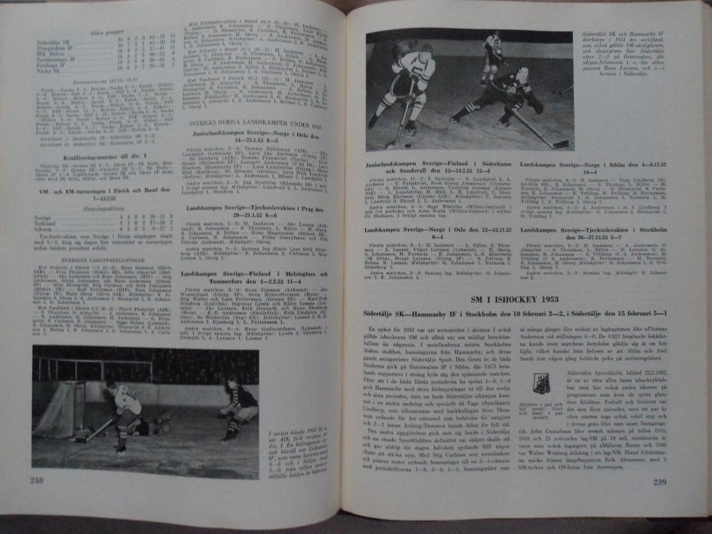 фотоальбом Летопись шведского и мирового спорта 1954 г. 7