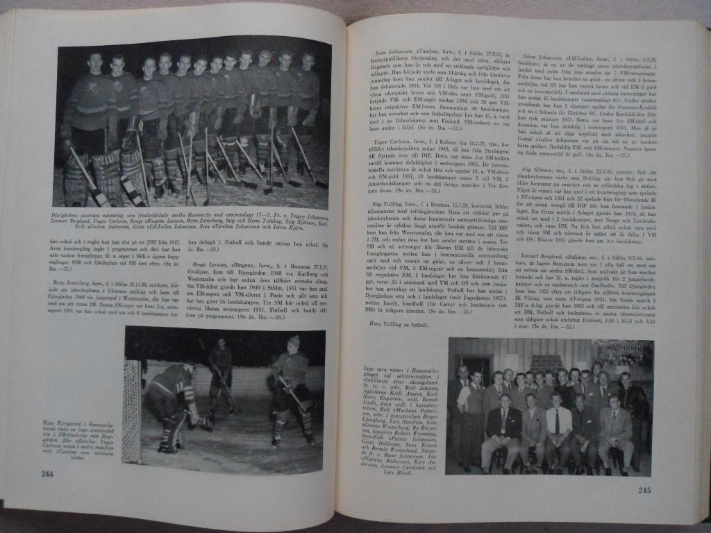 фотоальбом Летопись шведского и мирового спорта 1956 г. 3