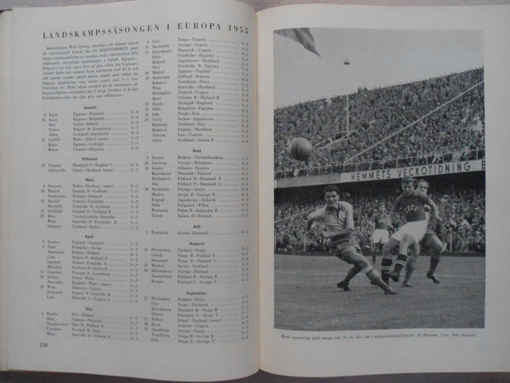 фотоальбом Летопись шведского и мирового спорта 1956 г. 5