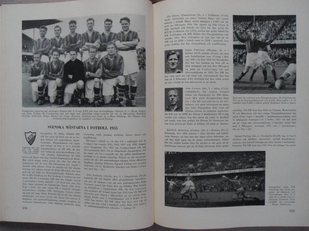фотоальбом Летопись шведского и мирового спорта 1956 г. 7