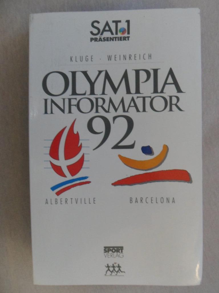 Олимпиада 1992 - программа/расписание соревнований