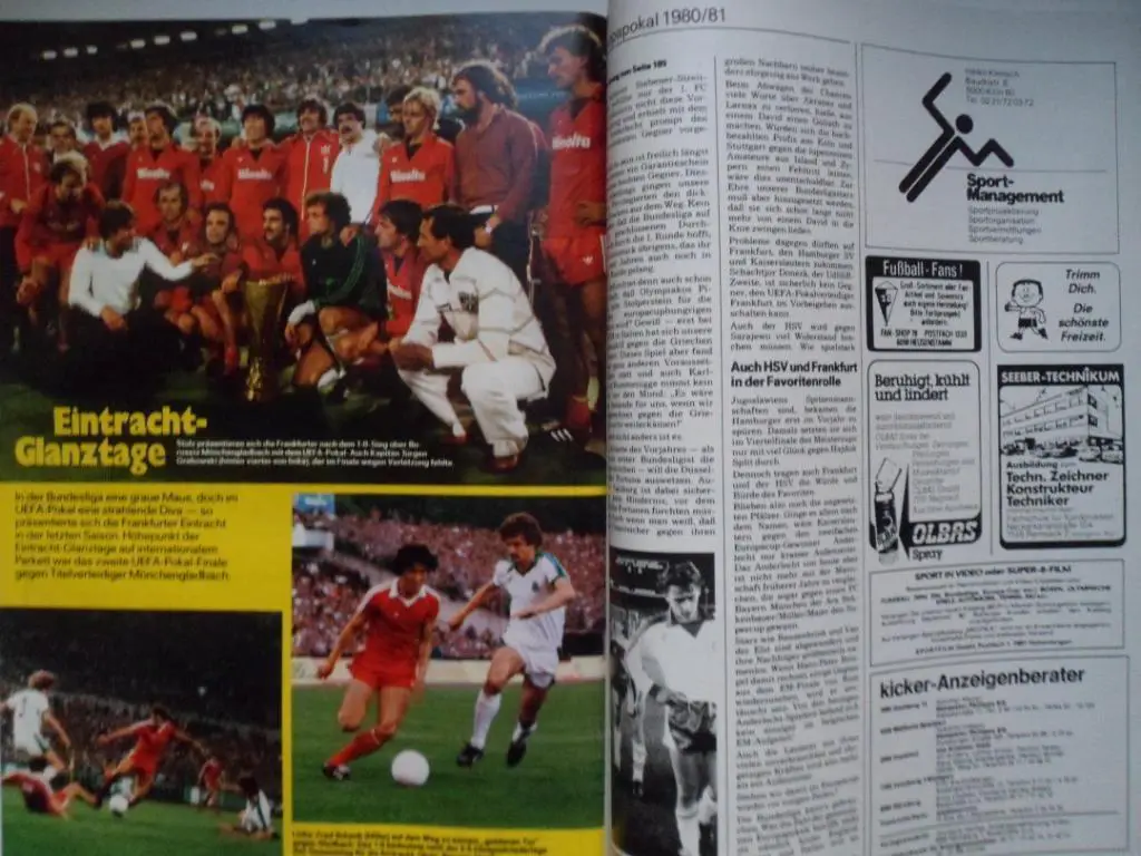 Kicker спецвыпуск Бундеслига 1980-81 4