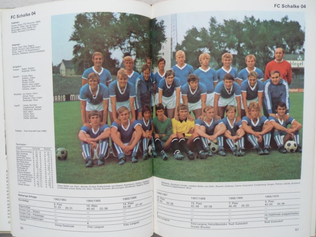 книга-фотоальбом Бундеслига - сезон 1970-71 (с фото всех команд) 3