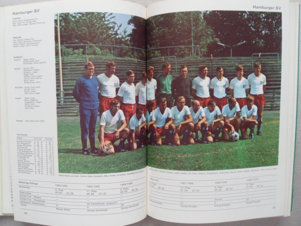 книга-фотоальбом Бундеслига - сезон 1970-71 (с фото всех команд) 5