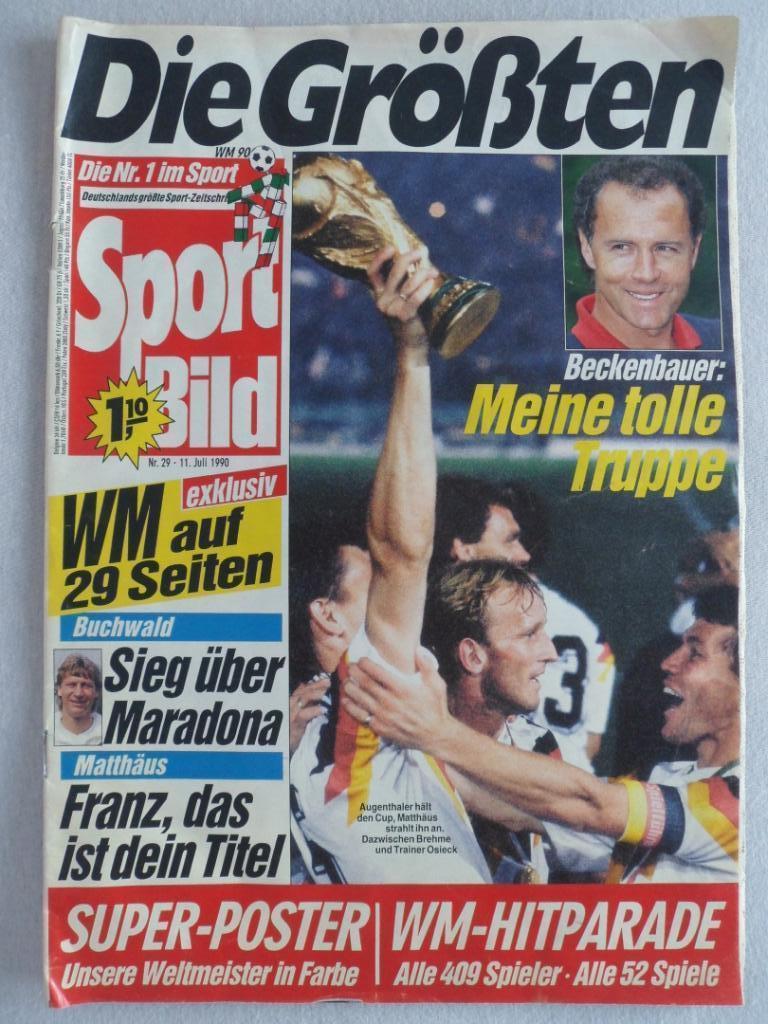 Sport Bild 1990 (постер сб. Германии)