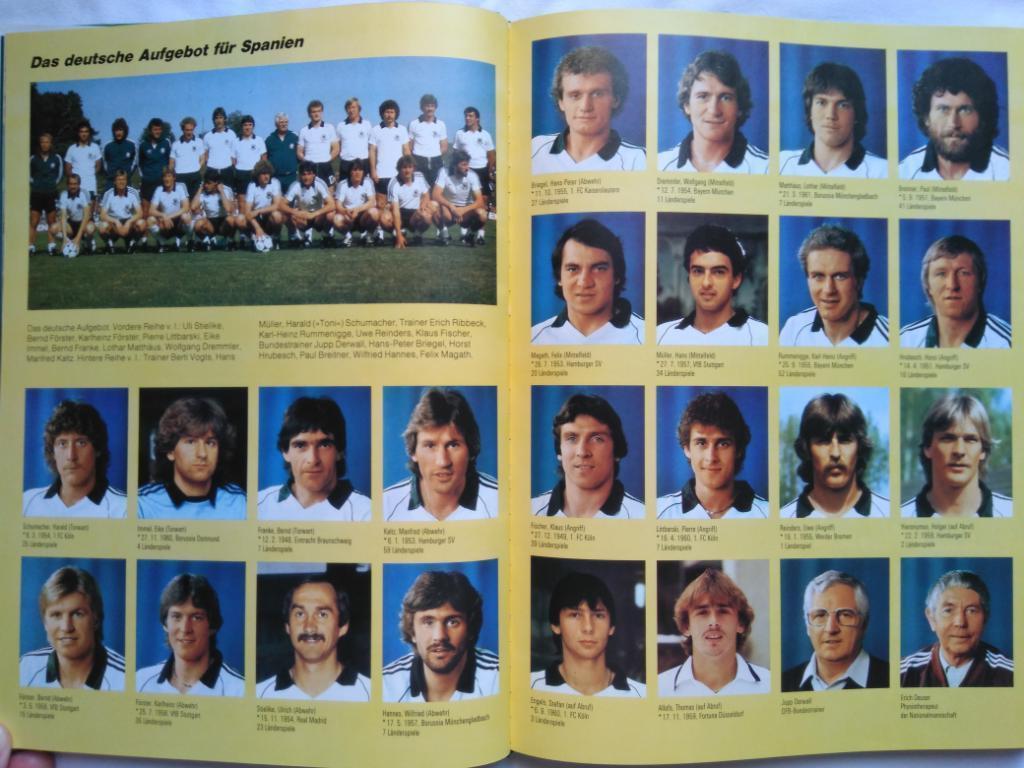 Фотоальбом - Ф. Беккенбауэр - Чемпионат мира по футболу 1982 (с автографом) 2