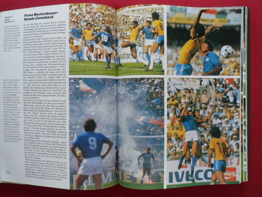 Фотоальбом - Ф. Беккенбауэр - Чемпионат мира по футболу 1982 (с автографом) 5