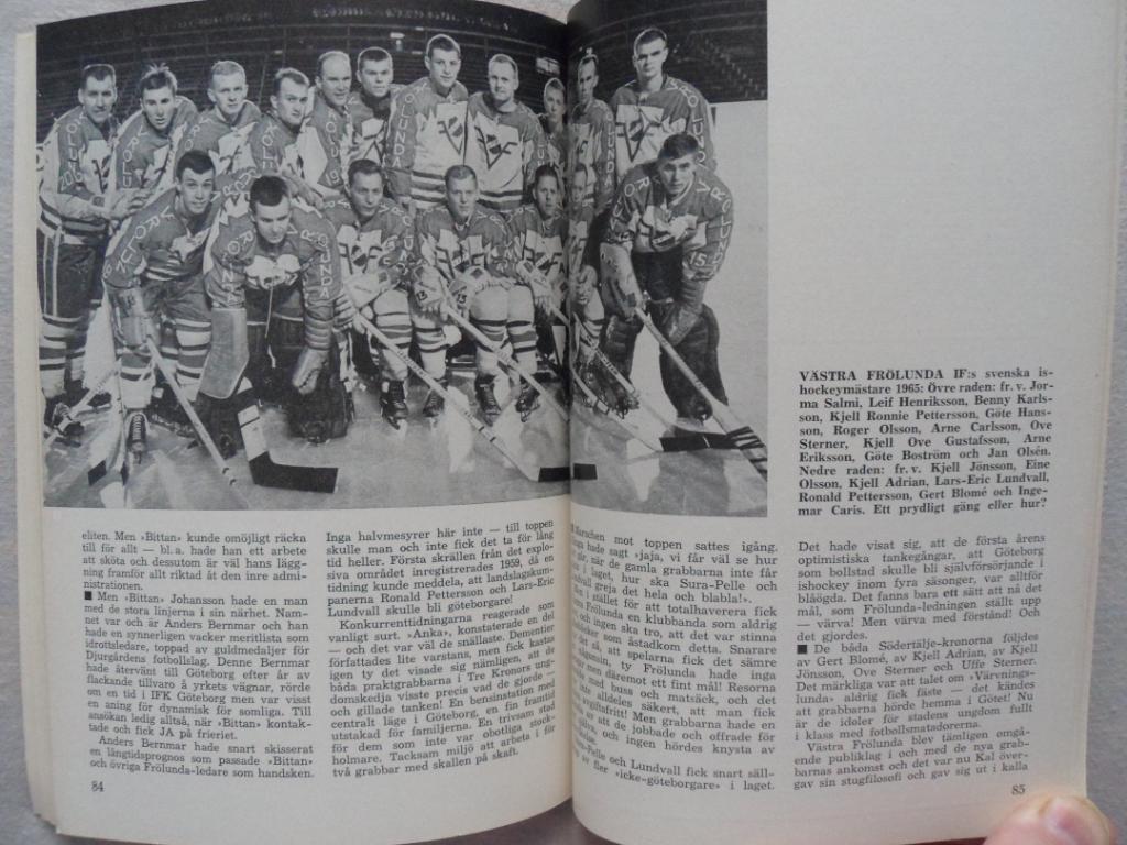Хоккей 1965 (Швеция) календарь-справочник- ежегодник 1