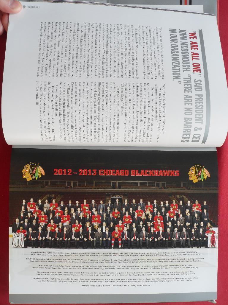 фотоальбом + DVD Чикаго Блэкхоукс-обладатель Кубка Стэнли 2013 6