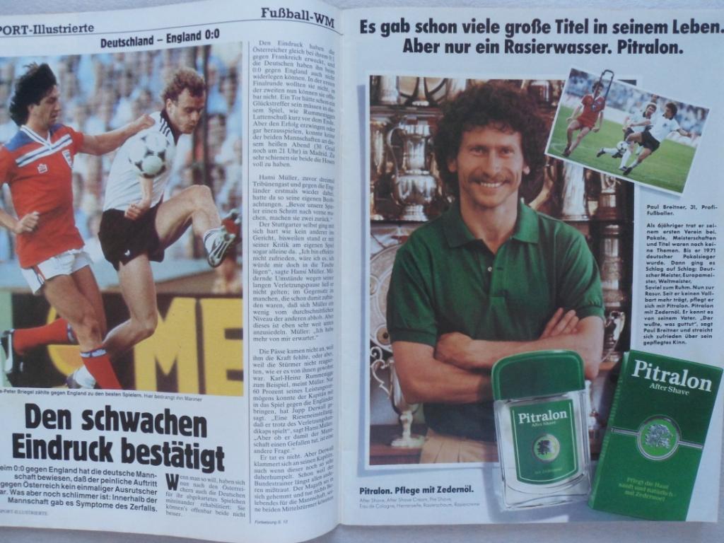 журнал Спорт в фотографиях Футбол № 29 (1982) 2