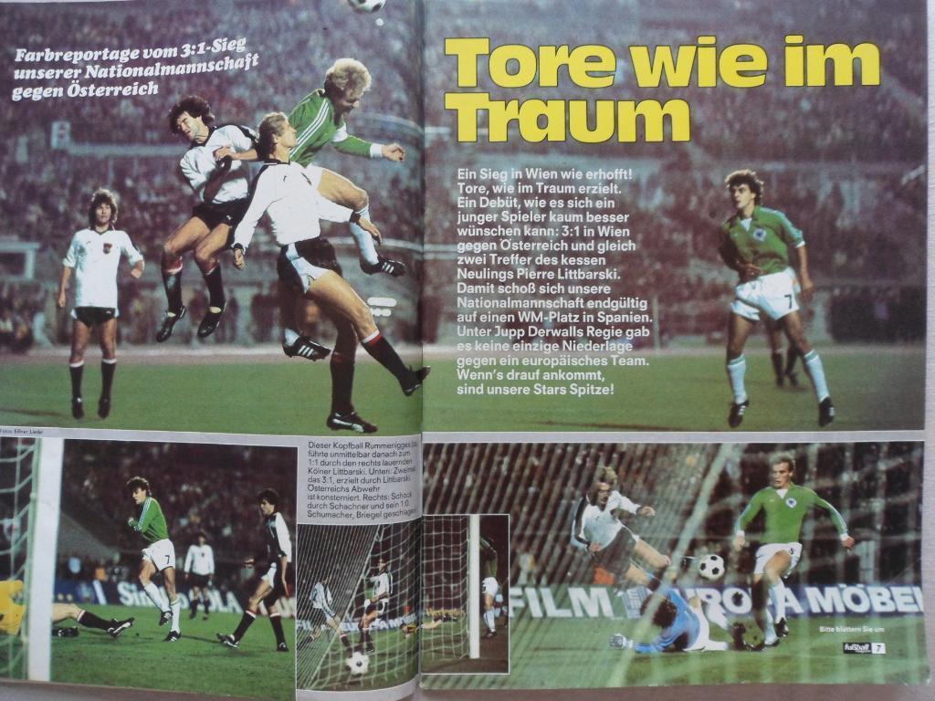 журнал Kicker футбол № 6 (1981) 6