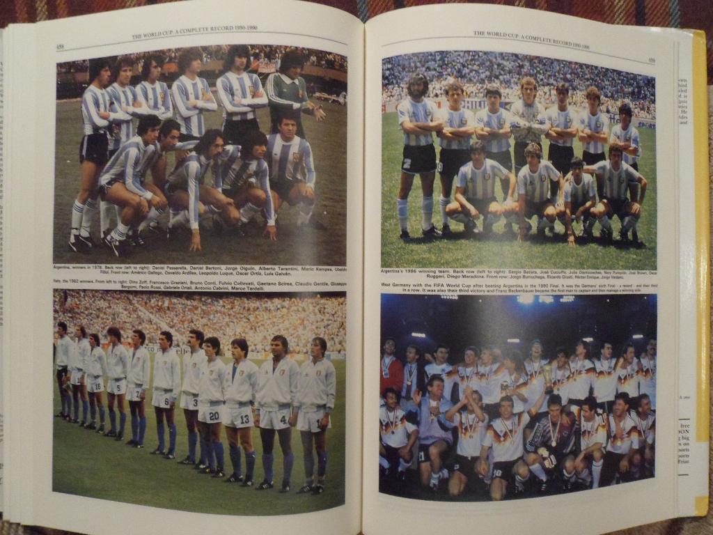 фотоальбом История Чемпионатов мира по футболу (1930-1990) фото команд 2