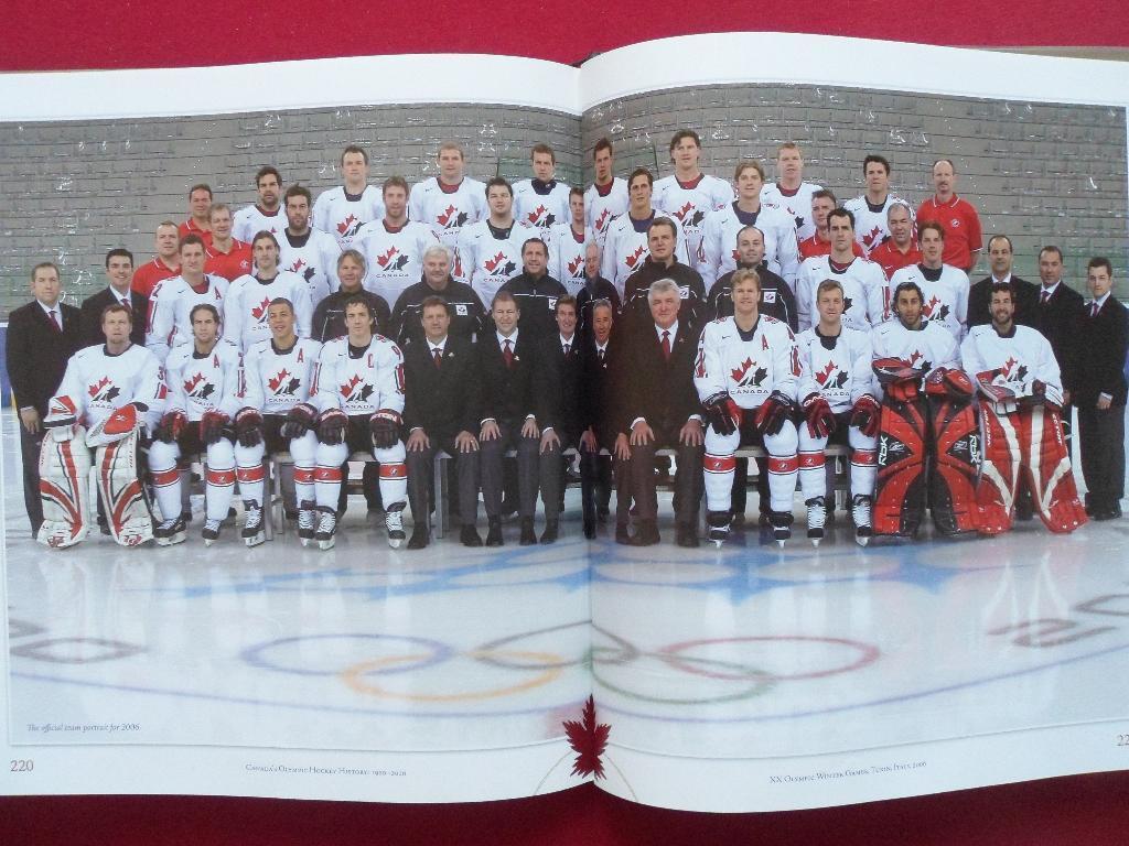 фотоальбом сб. Канады по хоккею на олимпиадах (1920-2010) фото команд 2
