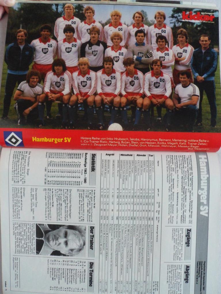 Kicker спецвыпуск Бундеслига 1980-81 3