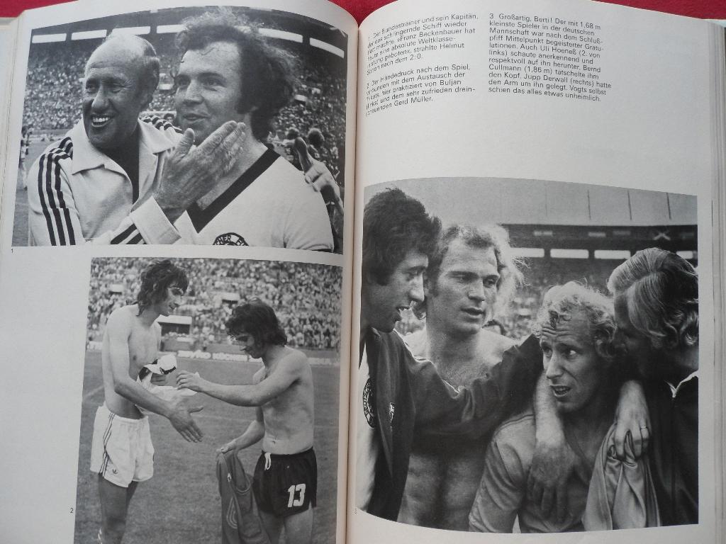книга-фотоальбом Ф. Беккенбауэр - Чемпионат мира по футболу 1974 4