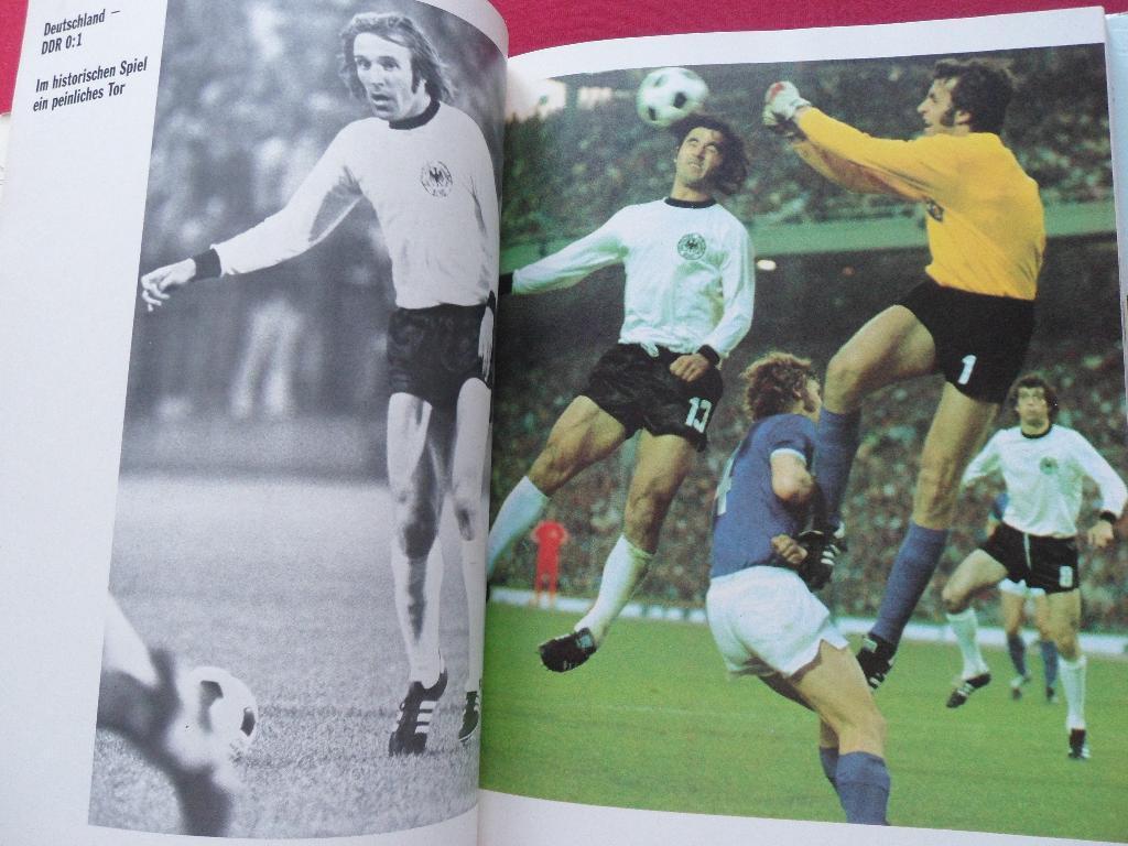 книга-фотоальбом Ф. Беккенбауэр - Чемпионат мира по футболу 1974 6