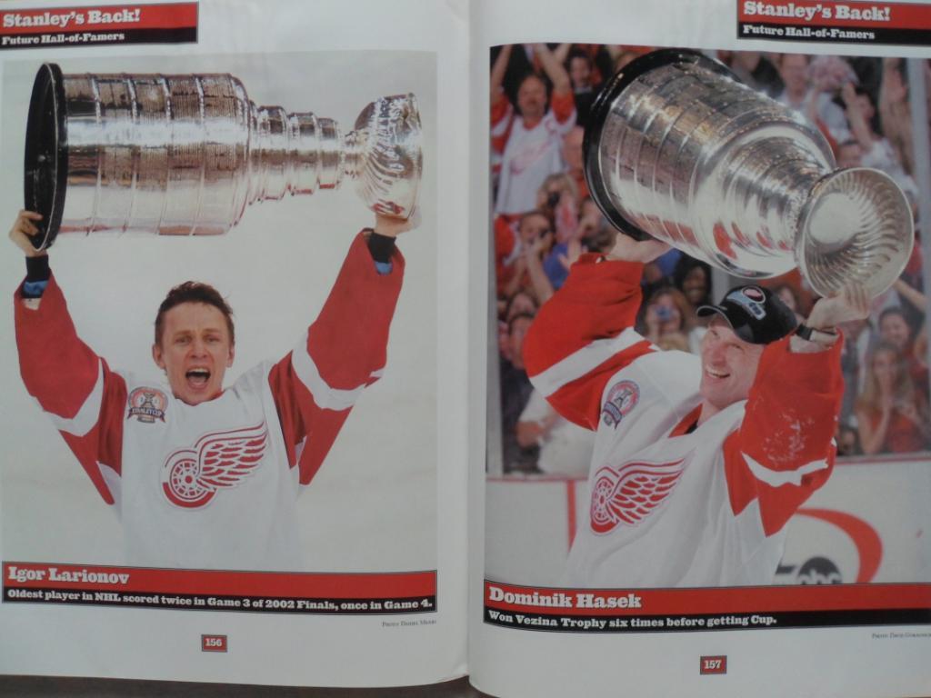 фотоальбом Детройт Ред Уингс - обладатель Кубка Стэнли - 2002 (хоккей, НХЛ) 7