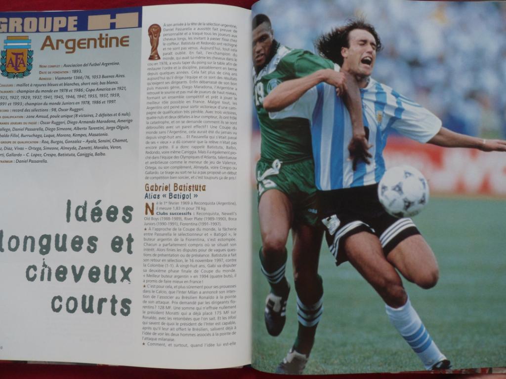 фотоальбом Звезды Чемпионата мира по футболу 1998 г. (постеры игроков) 1