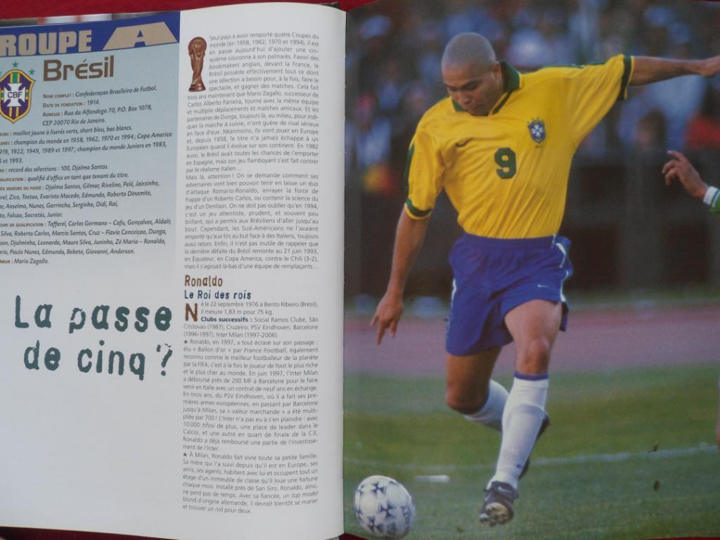 фотоальбом Звезды Чемпионата мира по футболу 1998 г. (постеры игроков) 7