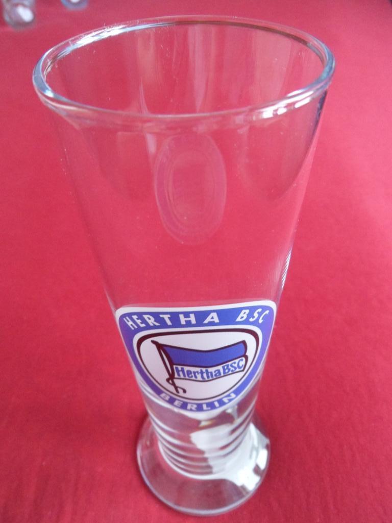 стакан бокал футбольный клуб Герта (Германия) оригинал 1