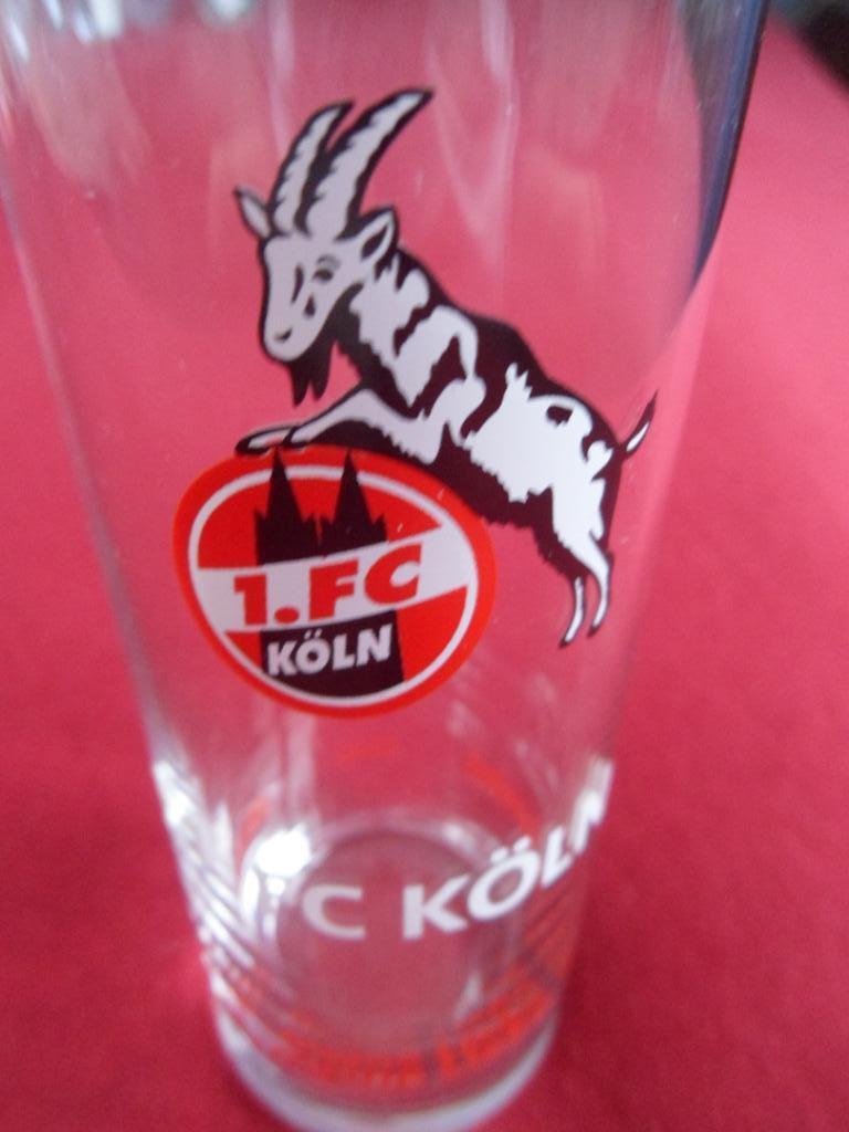 стакан бокал футбольный клуб Кельн (Германия) оригинал