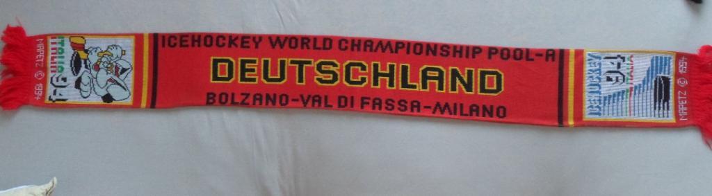 шарф Германия (чемпионат мира по хоккею 1994)