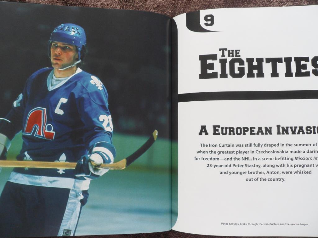 фотоальбом Иллюстрированная история НХЛ хоккей 2