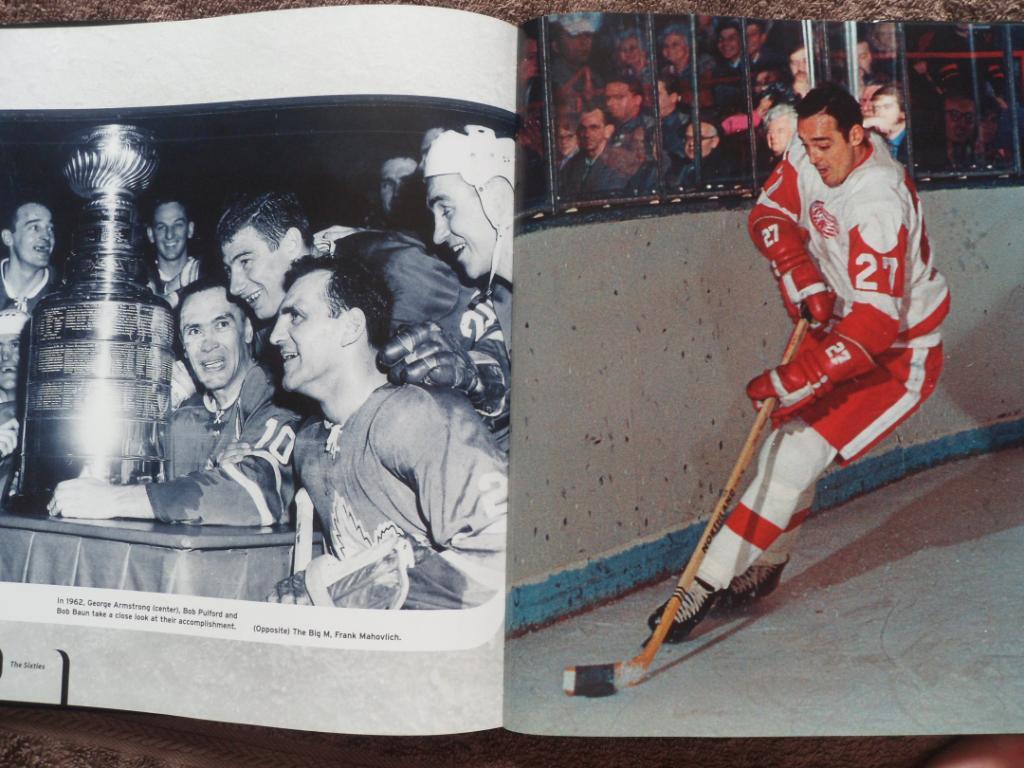 фотоальбом Иллюстрированная история НХЛ хоккей 4