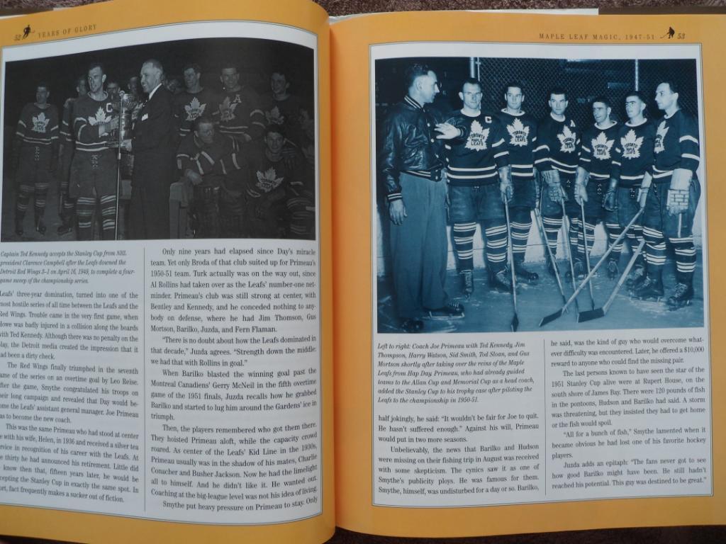 фотоальбом Годы Славы хоккея. НХЛ (1942-1967). Эра 6 команд 6