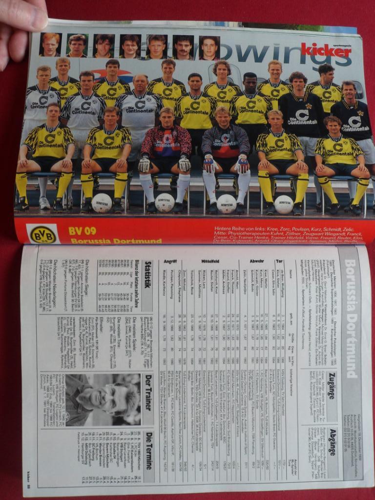 Kicker спецвыпуск Бундеслига 1994-95 6