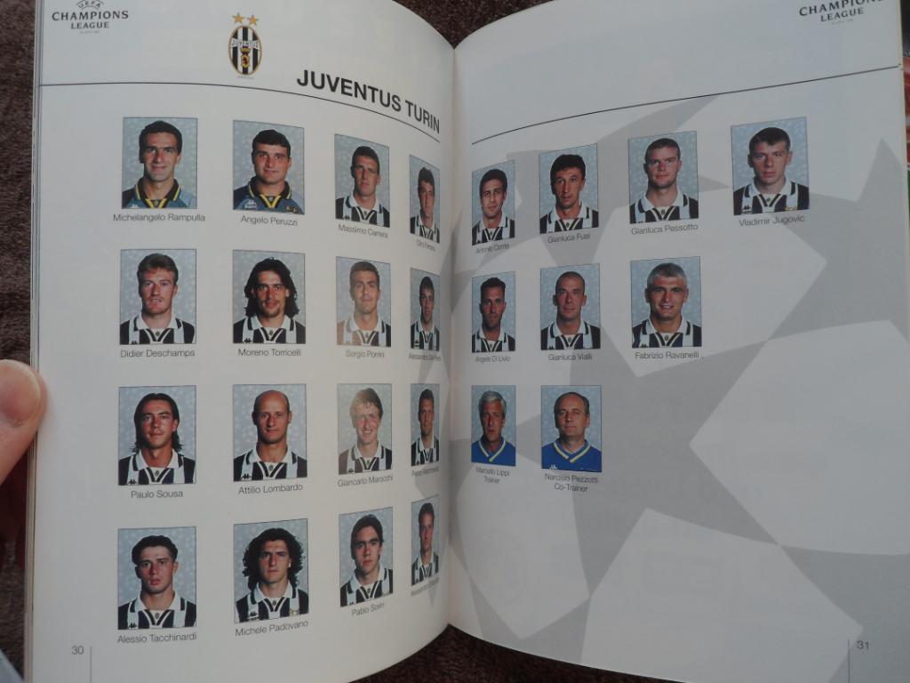 программа Боруссия Д - Ювентус 1995 Лига Чемпионов 4