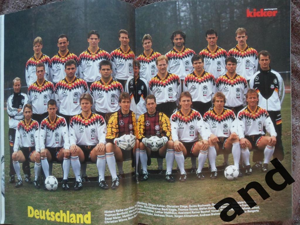 Kicker (спецвыпуск) чемпионат мира 1994 (постеры всех команд) 1