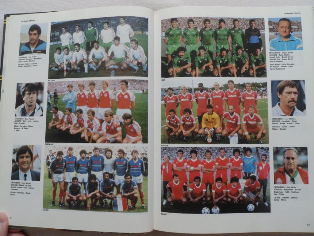 фотоальбом Чемпионат мира по футболу 1986 г (фото всех команд) 2