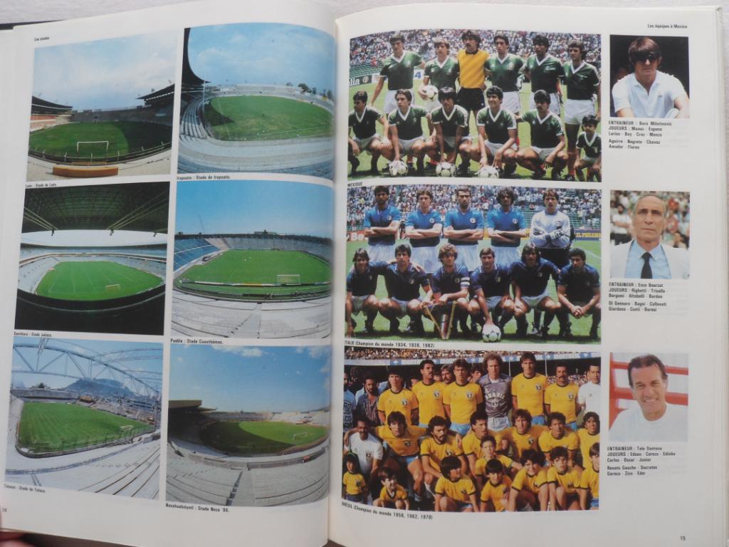 фотоальбом Чемпионат мира по футболу 1986 г (фото всех команд) 1