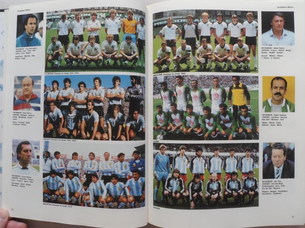 фотоальбом Чемпионат мира по футболу 1986 г (фото всех команд) 2