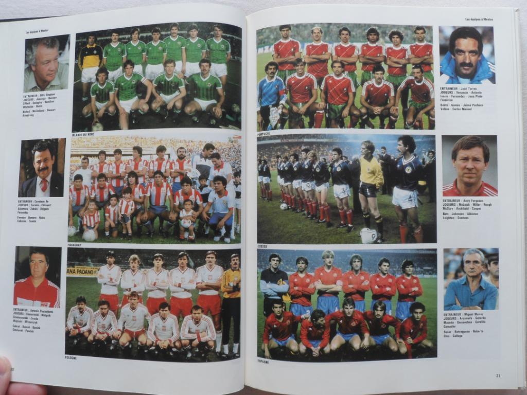 фотоальбом Чемпионат мира по футболу 1986 г (фото всех команд) 4