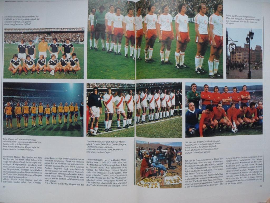программа / спецвыпуск - Чемпионат мира по футболу 1978 г. (фото команд). 7