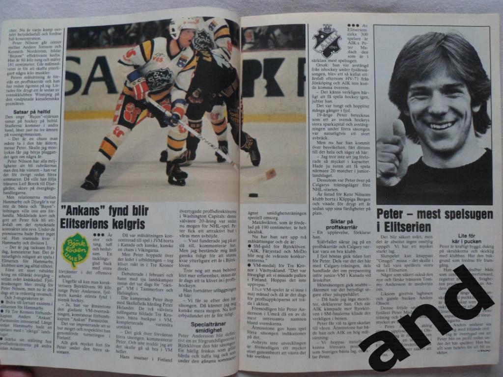 журнал Спорт (Швеция) № 6 (1982) 3 постера 7