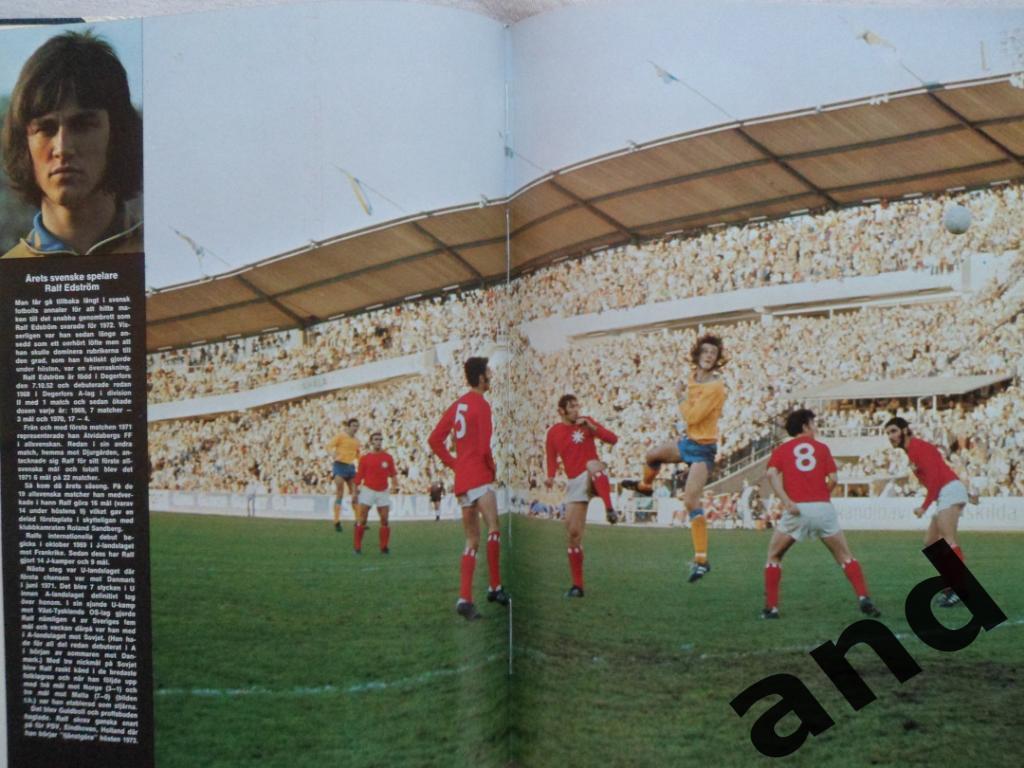 книга-фотоальбом История шведского и мирового футбола 1972 г. постер Аякс 4