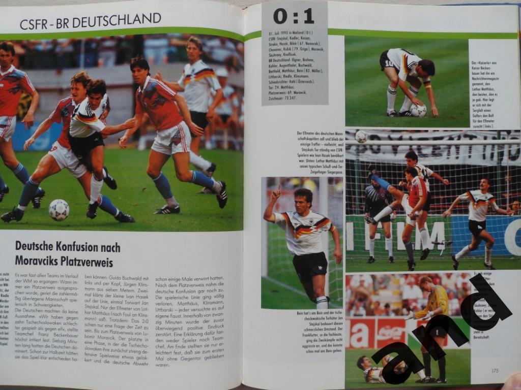 книга-фотоальбом Чемпионат мира по футболу 1990 5