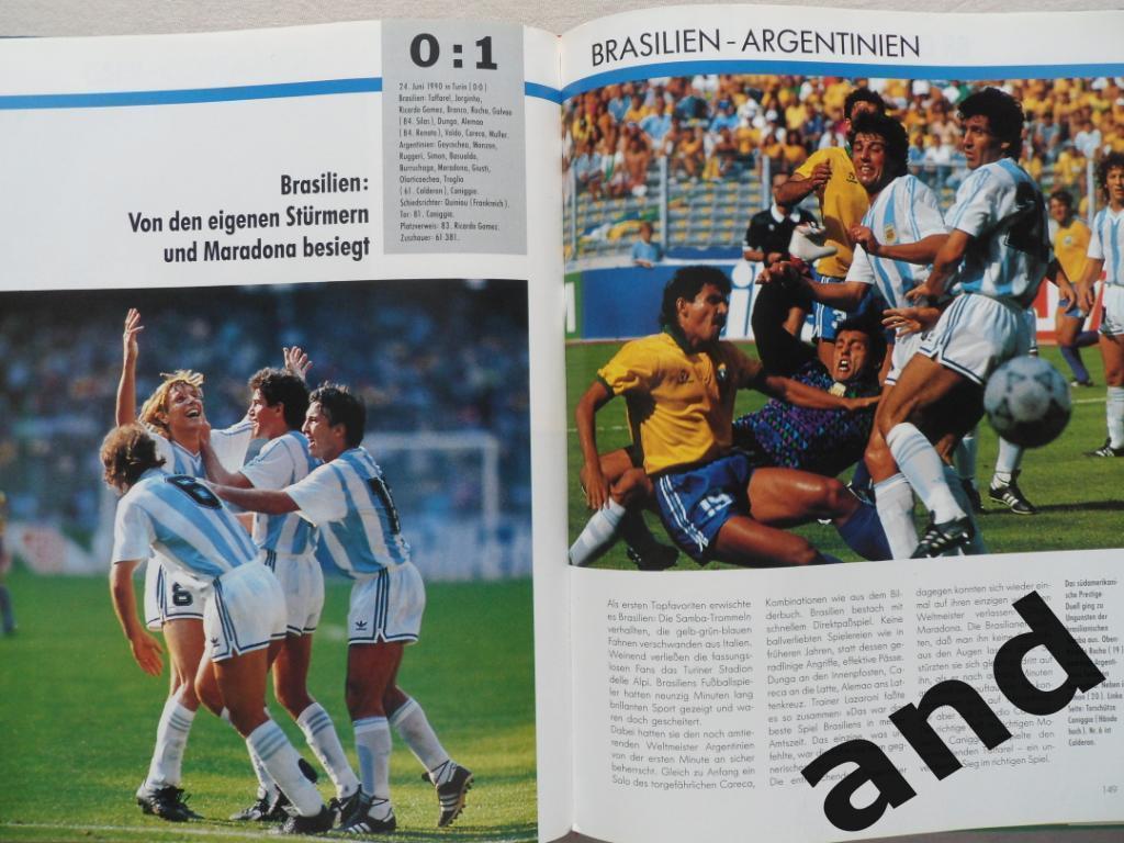 книга-фотоальбом Чемпионат мира по футболу 1990 6