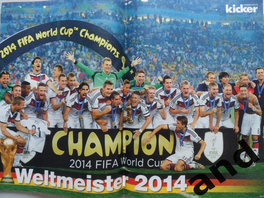 Kicker Спецвыпуск - Чемпионы мира по футболу 2014 (постеры сб. Германии) 4