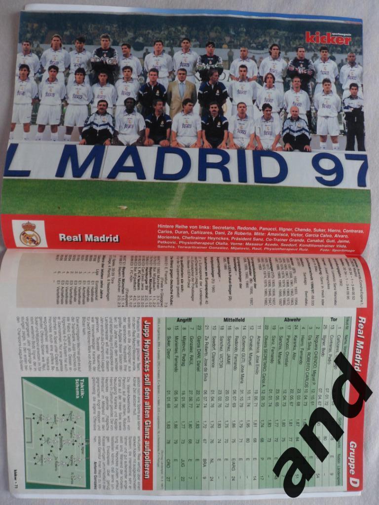 Kicker (спецвыпуск) Лига чемпионов 1997/98(постеры всех команд) 3