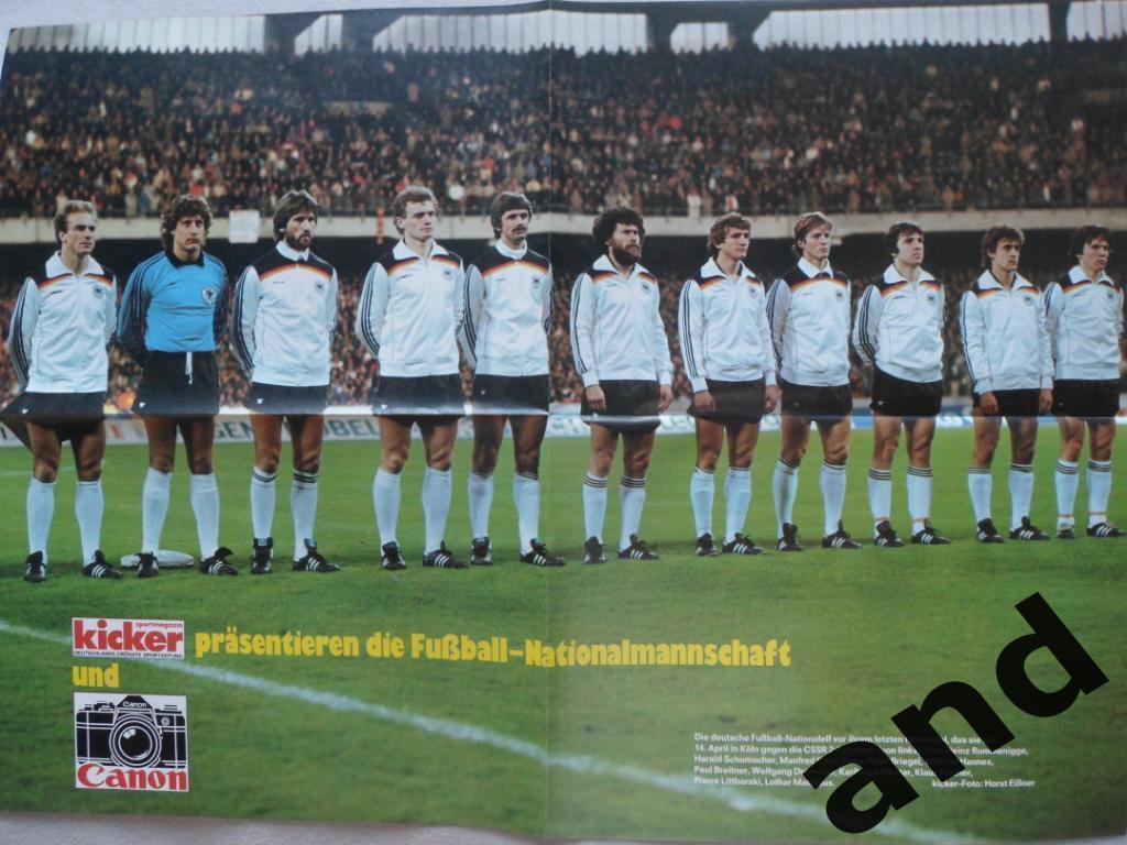 Kicker (спецвыпуск) Чемпионат мира 1982 г. (постеры всех команд+большой плакат) 2