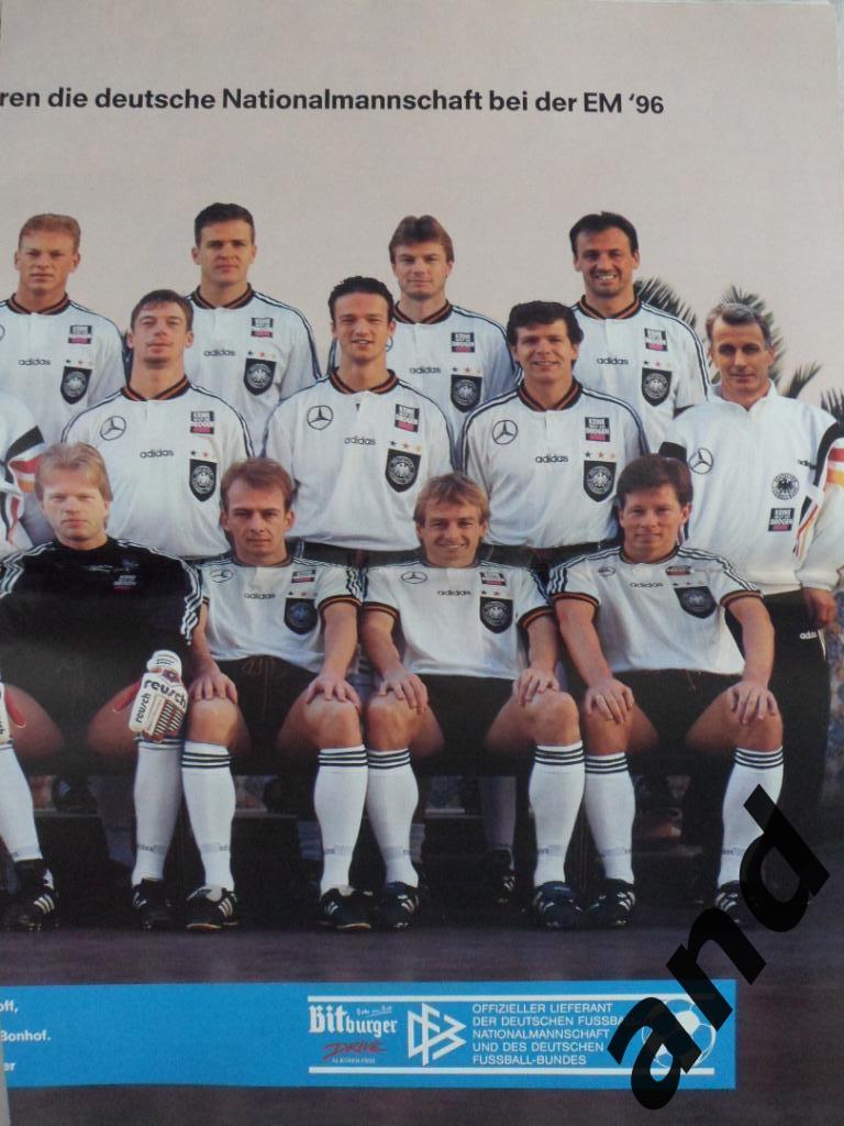 Kicker (спецвыпуск) чемпионат Европы по футболу 1996 (постеры всех команд) 4