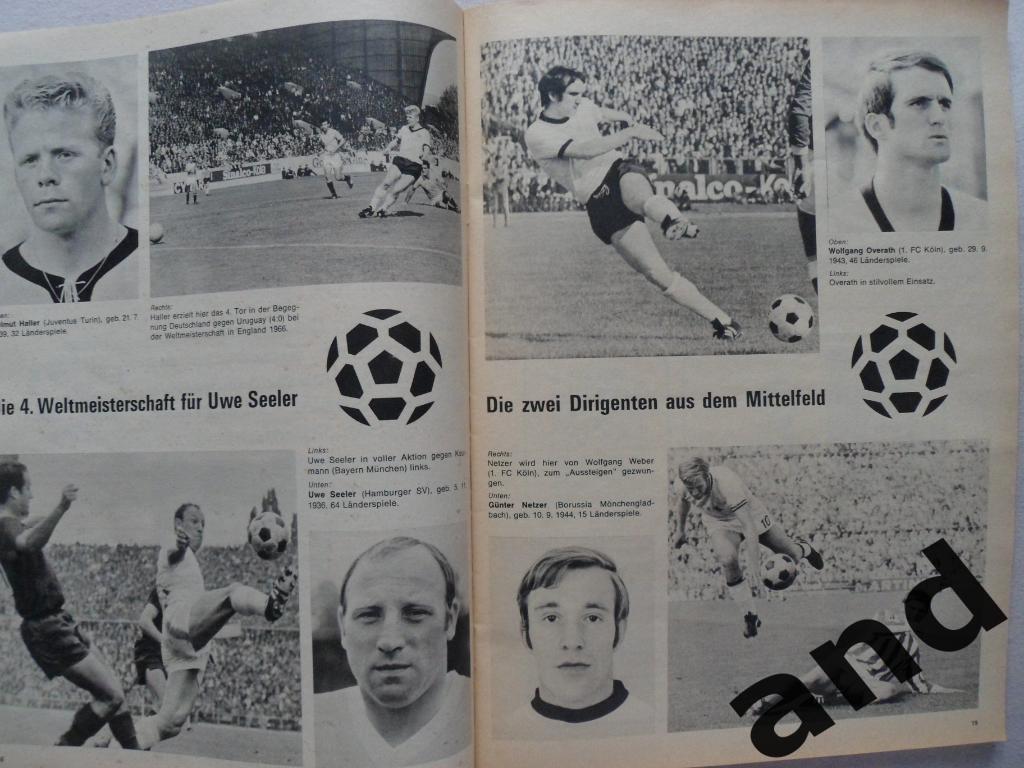 спецвыпуск - Чемпионат мира 1970 по футболу (фото команд) 7