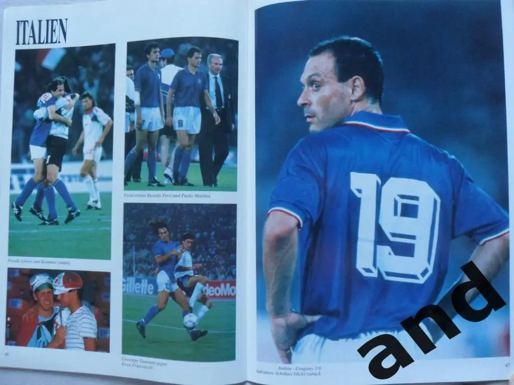спецвыпуск - Чемпионы мира по футболу 1990 г (2 постера сб. Германии) 6