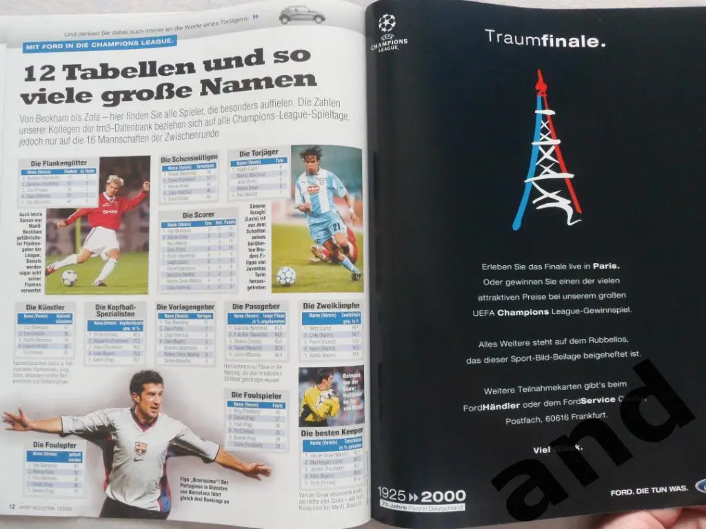спецвыпуск - программа тура еврокубков (29 марта 2000) 3